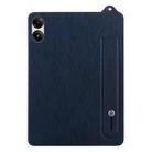 For Xiaomi Redmi Pad Pro 12.1 TPU Leather Back Tablet Case with Wristband(Dark Blue) - 2