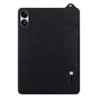 For Xiaomi Redmi Pad Pro 12.1 TPU Leather Back Tablet Case with Wristband(Black) - 2