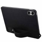 For Xiaomi Redmi Pad Pro 12.1 TPU Leather Back Tablet Case with Wristband(Black) - 3