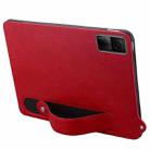 For Xiaomi Redmi Pad SE 11 2023 TPU Leather Back Tablet Case with Wristband(Red) - 3