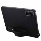 For Xiaomi Redmi Pad SE 11 2023 TPU Leather Back Tablet Case with Wristband(Black) - 3