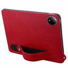 For Xiaomi Redmi Pad SE 8.7 2024 TPU Leather Back Tablet Case with Wristband(Red) - 3