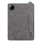 For Xiaomi Redmi Pad SE 8.7 2024 TPU Leather Back Tablet Case with Wristband(Grey) - 2