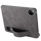For Xiaomi Redmi Pad SE 8.7 2024 TPU Leather Back Tablet Case with Wristband(Grey) - 3