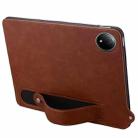 For Xiaomi Redmi Pad SE 8.7 2024 TPU Leather Back Tablet Case with Wristband(Brown) - 3