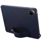 For Xiaomi Redmi Pad SE 8.7 2024 TPU Leather Back Tablet Case with Wristband(Dark Blue) - 3
