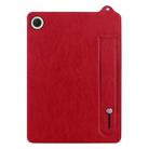 For Xiaomi Mi Pad 4 TPU Leather Back Tablet Case with Wristband(Red) - 2