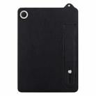 For Xiaomi Mi Pad 4 TPU Leather Back Tablet Case with Wristband(Black) - 2
