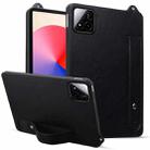For Xiaomi Pad 7 / 7 Pro TPU Leather Back Tablet Case with Wristband(Black) - 1