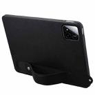 For Xiaomi Pad 7 / 7 Pro TPU Leather Back Tablet Case with Wristband(Black) - 3