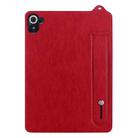 For Xiaomi Redmi Pad 8.8 2025 TPU Leather Back Tablet Case with Wristband(Red) - 2