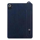 For Xiaomi Redmi Pad 8.8 2025 TPU Leather Back Tablet Case with Wristband(Dark Blue) - 2