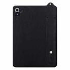 For Xiaomi Redmi Pad 8.8 2025 TPU Leather Back Tablet Case with Wristband(Black) - 2