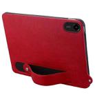 For Xiaomi Redmi Pad 2 TPU Leather Back Tablet Case with Wristband(Red) - 3