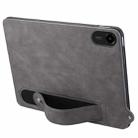 For Xiaomi Redmi Pad 2 TPU Leather Back Tablet Case with Wristband(Grey) - 3