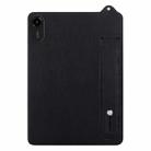For Xiaomi Redmi Pad 2 TPU Leather Back Tablet Case with Wristband(Black) - 2