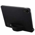 For Xiaomi Redmi Pad 2 TPU Leather Back Tablet Case with Wristband(Black) - 3