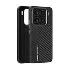 For Xiaomi 15 ABEEL 6D Micro Relief MagSafe Magnetic Phone Case(Carbon Fiber Black) - 1