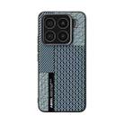 For Xiaomi 15 ABEEL 6D Micro Relief MagSafe Magnetic Phone Case(Carbon Fiber Blue) - 2