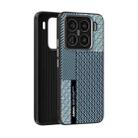 For Xiaomi 15 Pro ABEEL 6D Micro Relief MagSafe Magnetic Phone Case(Carbon Fiber Blue) - 1