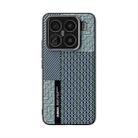 For Xiaomi 15 Pro ABEEL 6D Micro Relief MagSafe Magnetic Phone Case(Carbon Fiber Blue) - 2