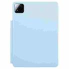 For Xiaomi Pad 7 / 7 Pro Fixed Buckle Magnetic Deformation Leather Tablet Case(Ice Blue) - 3