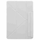 For Xiaomi Pad 7 / 7 Pro Fixed Buckle Magnetic Deformation Leather Tablet Case(Grey) - 2