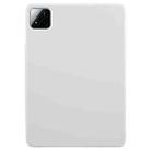 For Xiaomi Pad 7 / 7 Pro Fixed Buckle Magnetic Deformation Leather Tablet Case(Grey) - 3