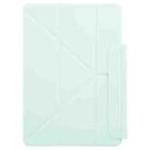 For Xiaomi Pad 7 / 7 Pro Fixed Buckle Magnetic Deformation Leather Tablet Case(Baby Green) - 2