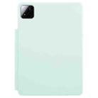 For Xiaomi Pad 7 / 7 Pro Fixed Buckle Magnetic Deformation Leather Tablet Case(Baby Green) - 3