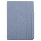 For Xiaomi Pad 7 / 7 Pro Fixed Buckle Magnetic Deformation Leather Tablet Case(Lavender Purple) - 2