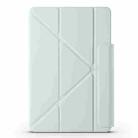 For Xiaomi Pad 6 / 6 Pro Fixed Buckle Magnetic Deformation Leather Tablet Case(Baby Green) - 2