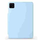 For Xiaomi Pad 6S Pro 12.4 2024 Fixed Buckle Magnetic Deformation Leather Tablet Case(Ice Blue) - 3