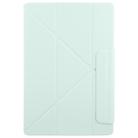 For Xiaomi Pad 7 Ultra Fixed Buckle Magnetic Deformation Leather Tablet Case(Baby Green) - 2