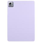 For Xiaomi Pad 7 Ultra Fixed Buckle Magnetic Deformation Leather Tablet Case(Purple) - 3