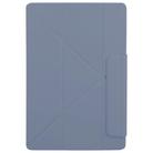 For Xiaomi Pad 7 Ultra Fixed Buckle Magnetic Deformation Leather Tablet Case(Lavender Purple) - 2
