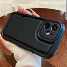 For iPhone 11 Leather Texture TPU Phone Case(Black) - 1