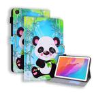 Huawei Enjoy Tablet 2 Coloured Drawing Horizontal Flip Leather Case with Holder & Card Slot & Photo Frame(Panda) - 1
