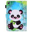 Huawei MatePad T 8 Coloured Drawing Horizontal Flip Leather Case with Holder & Card Slot & Photo Frame(Panda) - 3