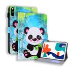 Huawei MatePad 10.4 Coloured Drawing Horizontal Flip Leather Case with Holder & Card Slot & Photo Frame & Sleep/Wake-up Function(Panda) - 1