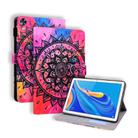 Huawei MediaPad M6 10.8 Coloured Drawing Horizontal Flip Leather Case with Holder & Card Slot & Photo Frame(Mandala) - 1