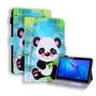 Huawei MediaPad T3 10 Coloured Drawing Horizontal Flip Leather Case with Holder & Card Slot & Photo Frame(Panda) - 1