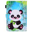 Huawei MediaPad T3 10 Coloured Drawing Horizontal Flip Leather Case with Holder & Card Slot & Photo Frame(Panda) - 3