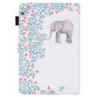 Huawei MediaPad T3 10 Coloured Drawing Horizontal Flip Leather Case with Holder & Card Slot & Photo Frame(Elephant and Flowers) - 3