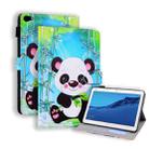 Huawei MediaPad M5 lite / C5 10.1 inch Coloured Drawing Horizontal Flip Leather Case with Holder & Card Slot & Photo Frame & Sleep/Wake-up Function(Panda) - 1