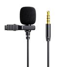 JOYROOM JR-LM1 Portable Mini Accurate Sound Pickup Lapel Lavalier Microphone, Length:2m - 1