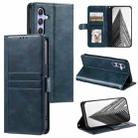 For Samsung Galaxy A17 5G Simple 6-Card Wallet Leather Phone Case(Navy Blue) - 1
