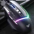 AULA S12 Pro 12800DPI Wired RGB Gaming Mouse(Black) - 1