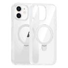 For iPhone 11 High Transparency MagSafe Holder Phone Case(Transparent) - 1