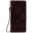 For OPPO Find X2 Lite / Reno3 5G Sun Embossing Pattern Horizontal Flip Leather Case with Card Slot & Holder & Wallet & Lanyard(Brown) - 2